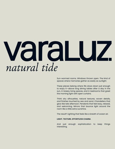 Natural Tide - 2026 Coastal Style 指南 第 2 页