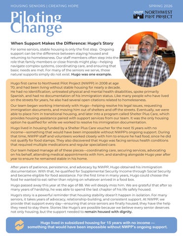 Piloting Change: Spring 2026 Newsletter