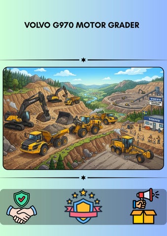 VOLVO G970 MOTOR GRADER
