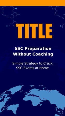 SSC preparation without coaching