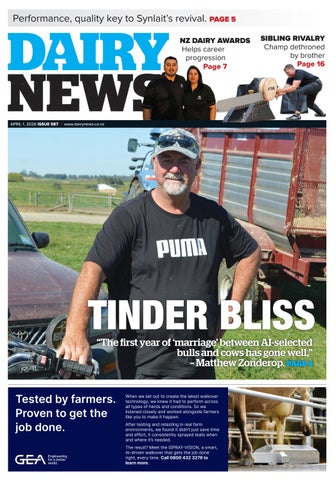 Dairy News 1 April 2026