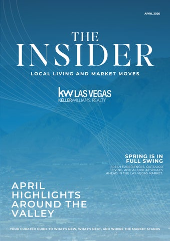 Insider Quarterly (April) - Nick Laymon
