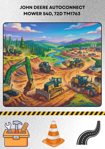 JOHN DEERE AUTOCONNECT MOWER 54D, 72D TM1763 