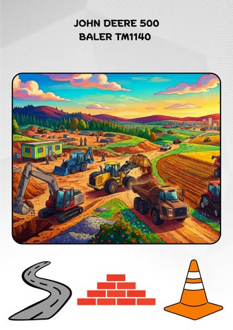 JOHN DEERE 500 BALER TM1140 