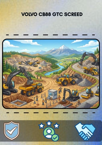 VOLVO CB88 GTC SCREED