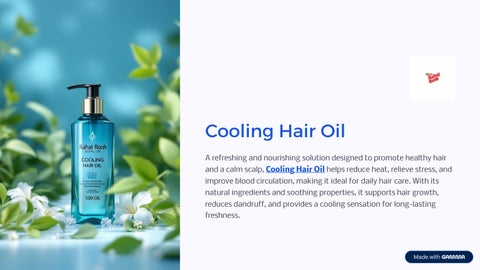 Cooling Hair Oil