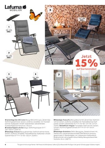 schubiger 家具目录 · Prospekt Garten 法文 ühling2 2026 第 6 页