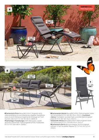 schubiger 家具目录 · Prospekt Garten 法文 ühling2 2026 第 7 页