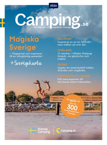 Camping.se-magasinet med campingguiden 2026 (campingkatalogen)