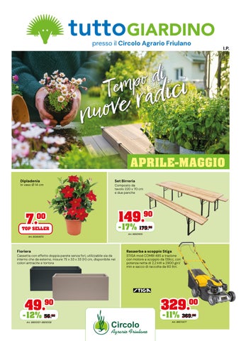 Offerte tuttoGIARDINO 04-05-26-Friuli Venezia Giulia