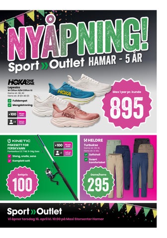 Sport Outlet - nyåpning Hamar