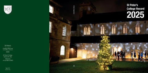 St Peter's College Record 2025