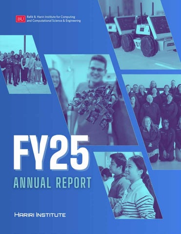 Hariri Institute FY25 Annual Report