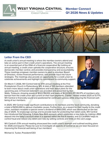 2026 Q1 WV Central Newsletter
