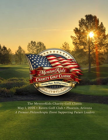 MentorKids 2026 Charity Golf Classic + Sponsorship and Support