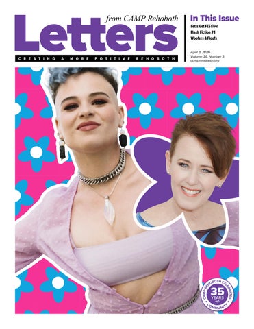 Letters from CAMP Rehoboth, Vol. 36, No. 3