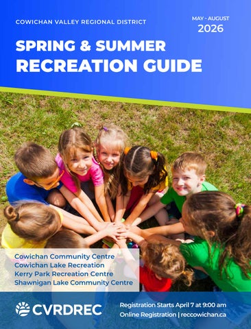 CVRD - Spring & Summer 2026 Recreation Guide