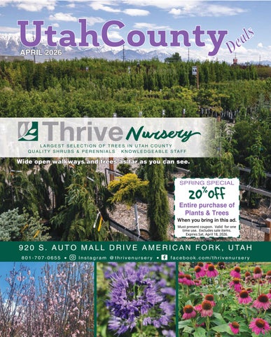Utah County Deals | April 2026