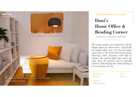 Daniela's Home Office & Reading Corner