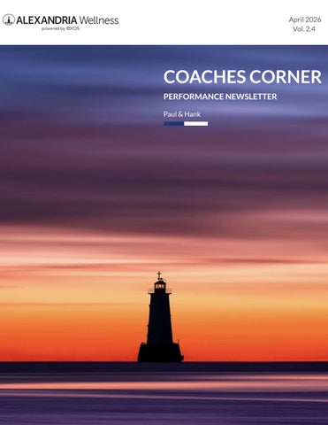 COACHES CORNER Vol 2.4