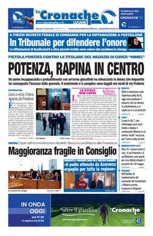 Cronache del 31 marzo 2026