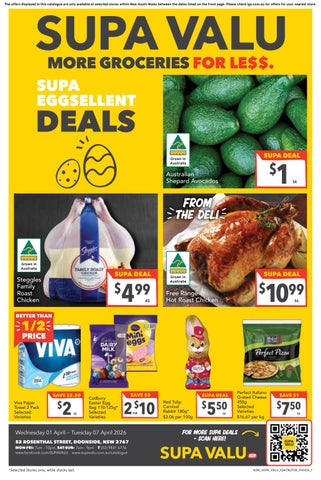 NSW – Supa Valu (Doonside) 1.4.26