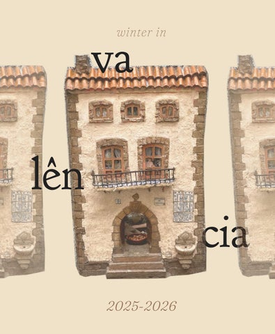 Winter in Valência - Zine