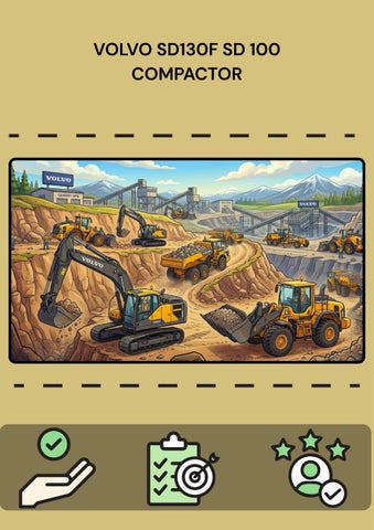 VOLVO SD130F SD 100 COMPACTOR