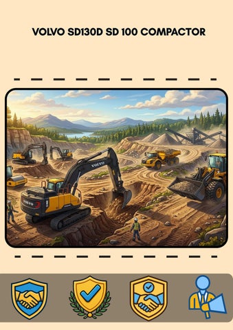 VOLVO SD130D SD 100 COMPACTOR