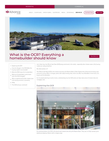 What Is the OCR and Why It Matters for Homebuilders