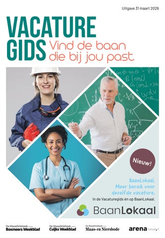 Vacaturegids Maasdriehoek week 14 2026