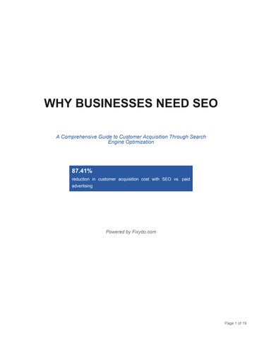 Why Business Need SEO in 2026 - 2030. Is this working now?