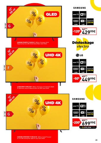 DESTOCKAGE - CONFORAMA LUXEMBOURG 第 23 页