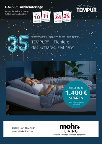 TEMPUR® Fachberatertage