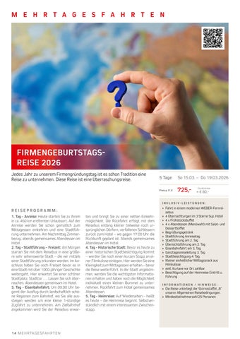Jahreskatalog 2026 | Weber Bechtheim 第 14 页