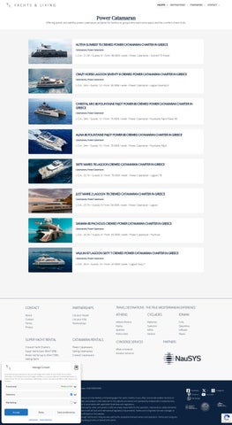 Catamarans and Yachts for charter in Greece