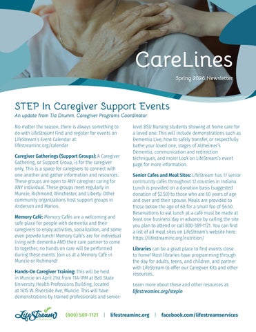 CareLines Spring 2026