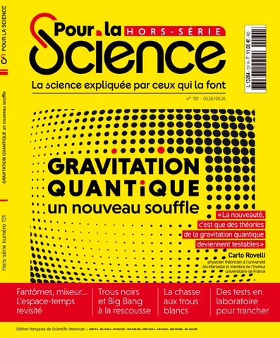 Hors-série N°131 - mai-juin 2026 - La gravitation quantique 