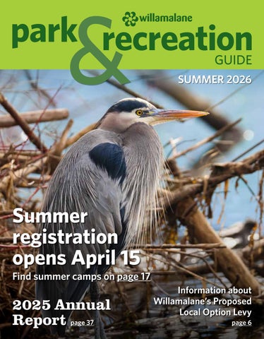 Willamalane Summer Rec guide and 2025 Annual Report