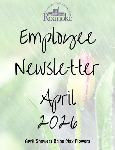 April Employee Newsletter 2026