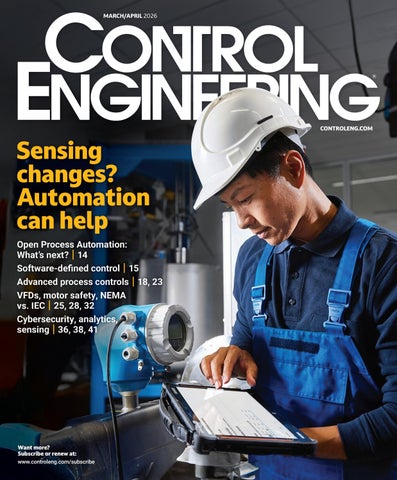 Control Engineering March April 2026