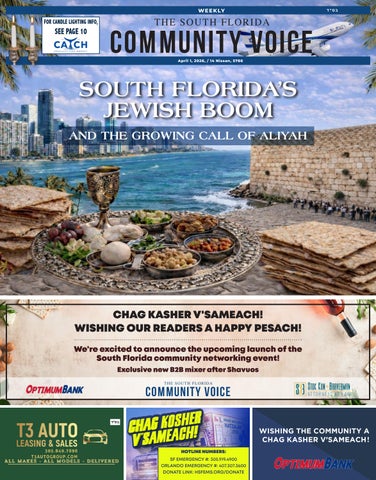 South Florida Community  Voice_pesach Edtion 