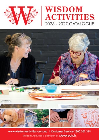 Wisdom Activities 2026-2027 Catalogue