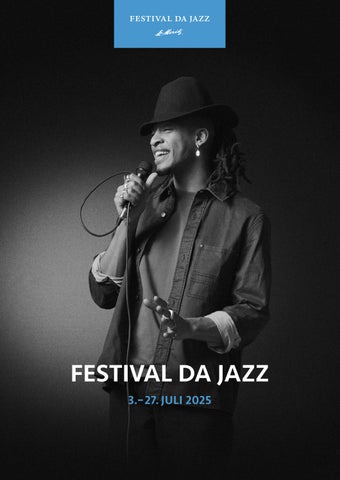 Programmheft 2025 – Festival da Jazz St. Moritz