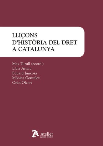 Lliçons Història Dret