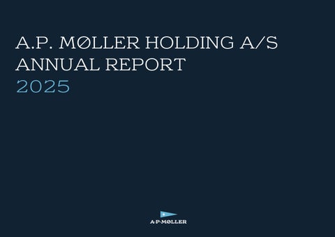 A.P. Moller Holding Annual Report 2025