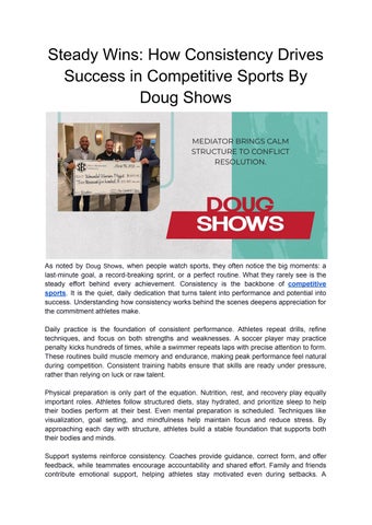 Steady Wins_ How Consistency Drives Success in Competitive Sports