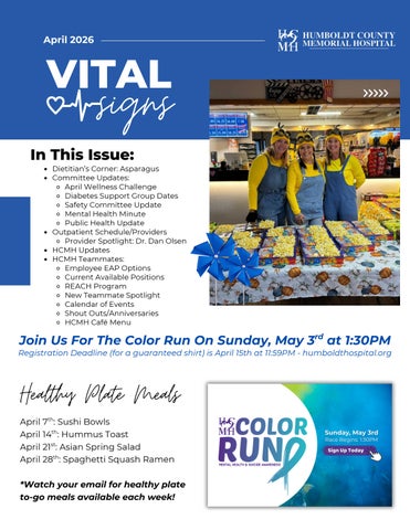 April  2026 Vital Signs