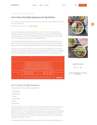 How I Chose the Right Appliances for My Kitchen