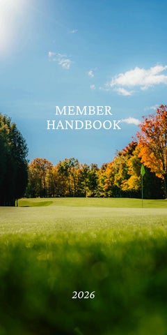 Member Handbook
